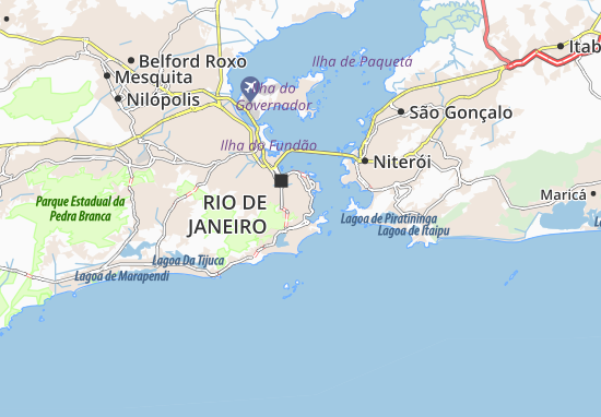 Laranjeiras Map