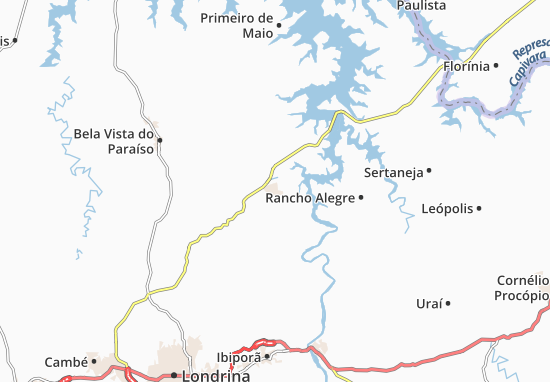 Sertanópolis Map