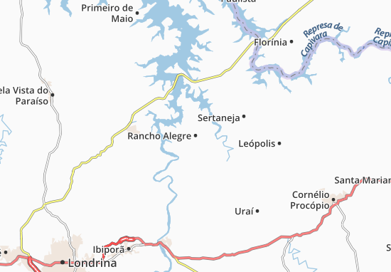 Rancho Alegre Map
