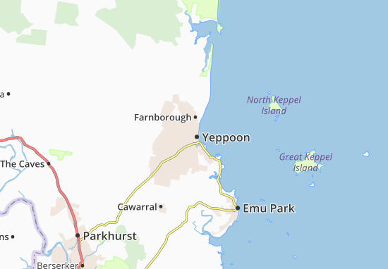 Yeppoon Map