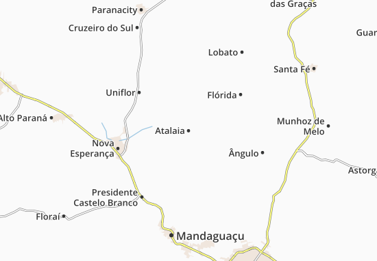 Atalaia Map