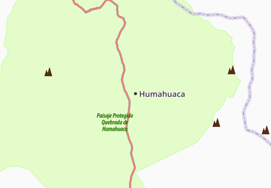 Mapa Humahuaca