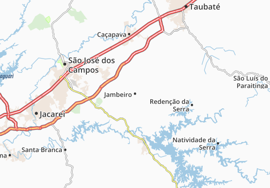 Jambeiro Map