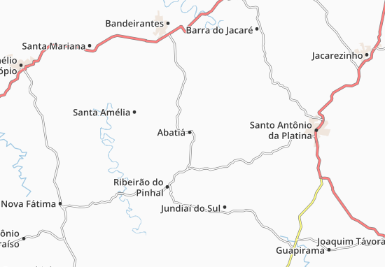 Abatiá Map