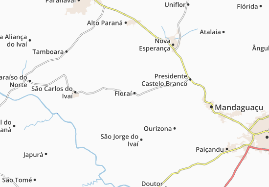 Floraí Map