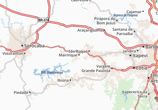 Mapa Mairinque