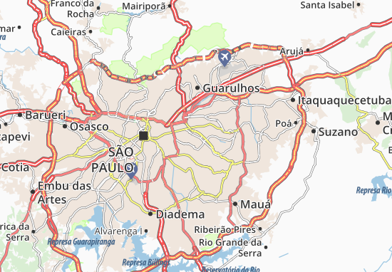 Vila carrão Map