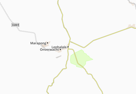 Kaart Plattegrond Lephalale