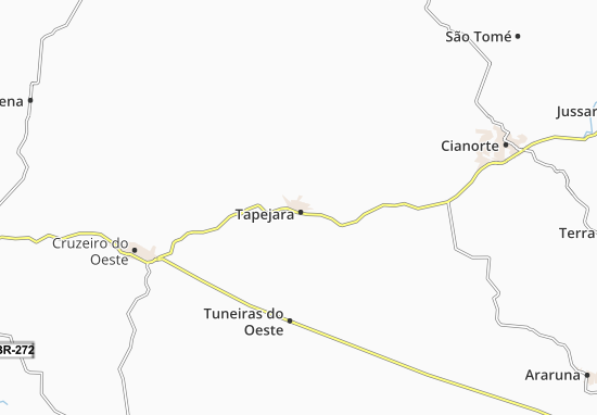 Tapejara Map
