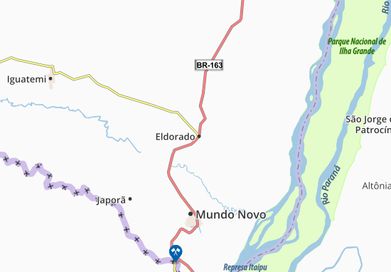 Kaart Plattegrond Eldorado