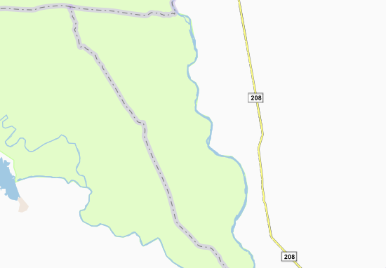 Kaart Plattegrond Uabeko
