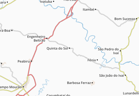 Karte Stadtplan Quinta do Sol