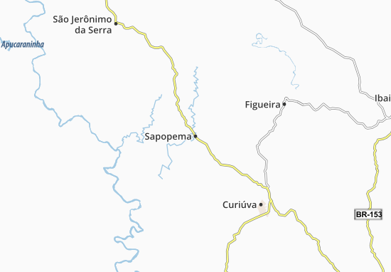Sapopema Map