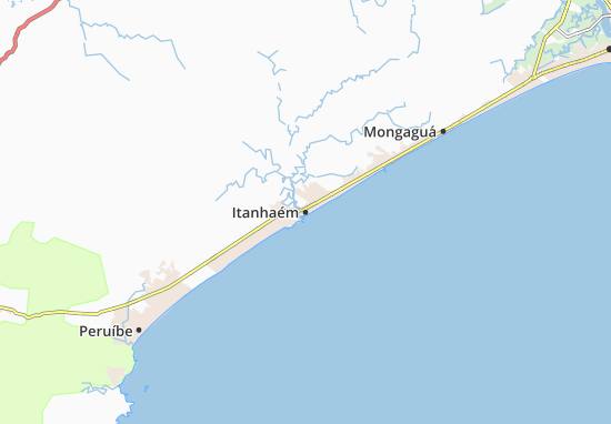 Karte Stadtplan Itanhaém