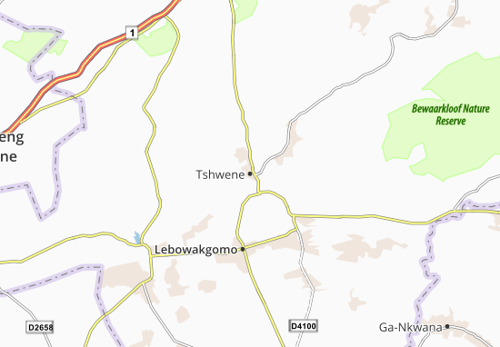 Mapa Tshwene