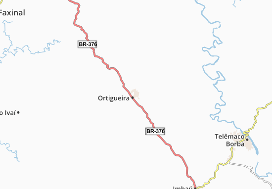 Mapa Ortigueira