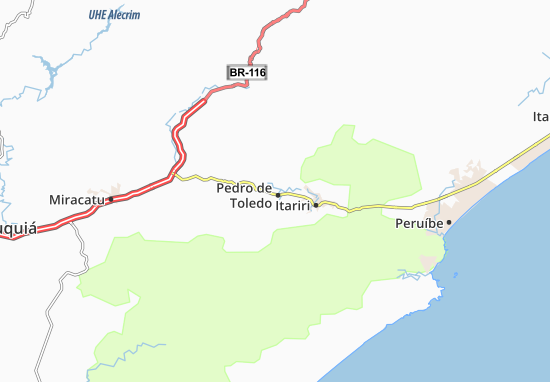 Mapa Pedro de Toledo