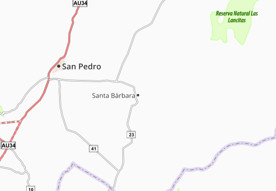 Mapa Santa Bárbara