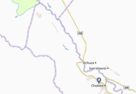 Karte Stadtplan Chambotane