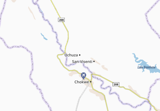 Mapa Uchuza