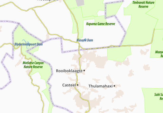 Karte Stadtplan Acornhoek