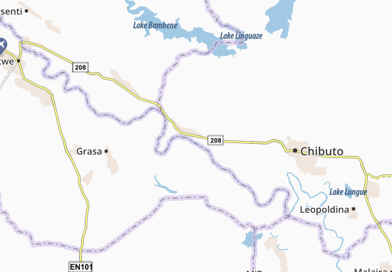 Mapa Chaimite
