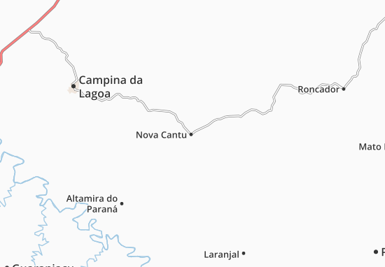 Mapa Nova Cantu