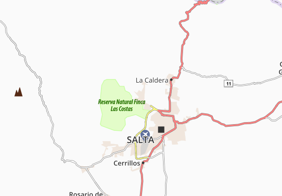 Villa San Lorenzo Map