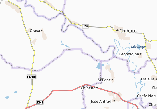 Mapa Chefe Bangene
