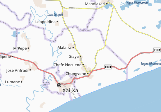 Karte Stadtplan Siaya