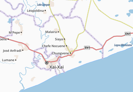 Chefe Nocuene Map