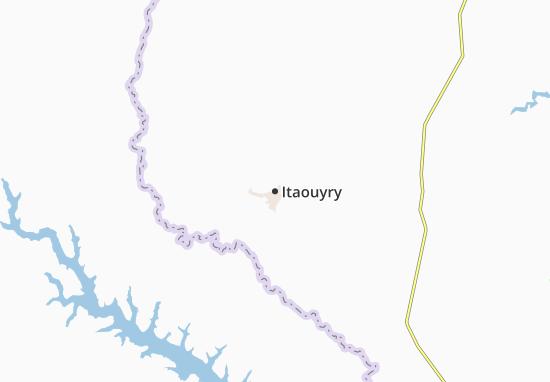 Karte Stadtplan Itaouyry