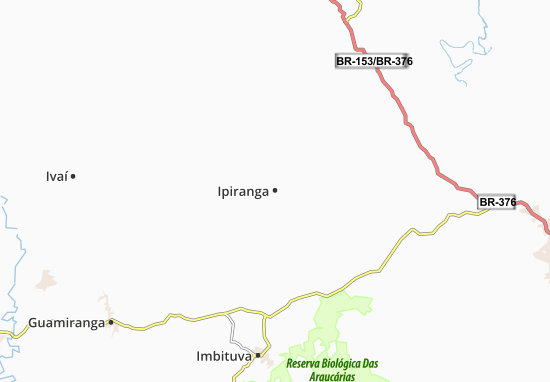 Karte Stadtplan Ipiranga