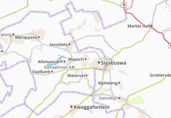 Karte Stadtplan Mapoch
