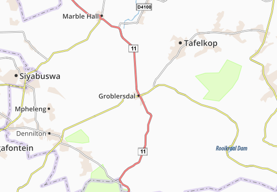 Groblersdal Map
