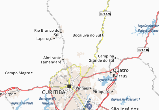 Kaart Plattegrond Colombo