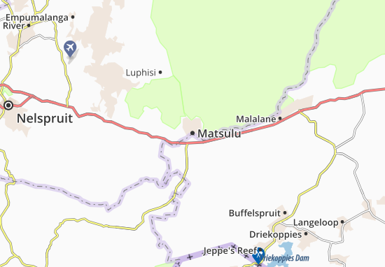 Kaart Plattegrond Matsulu