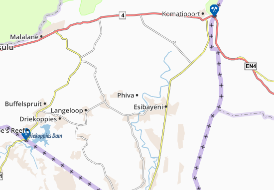 Kaart Plattegrond Phiva