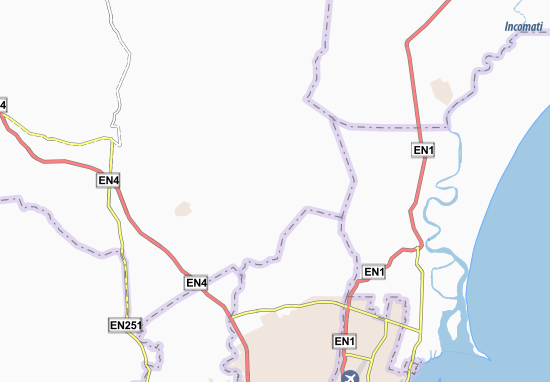 Karte Stadtplan Uaimbela