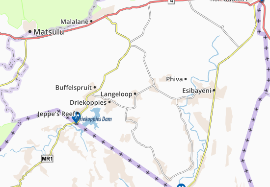 Karte Stadtplan Langeloop