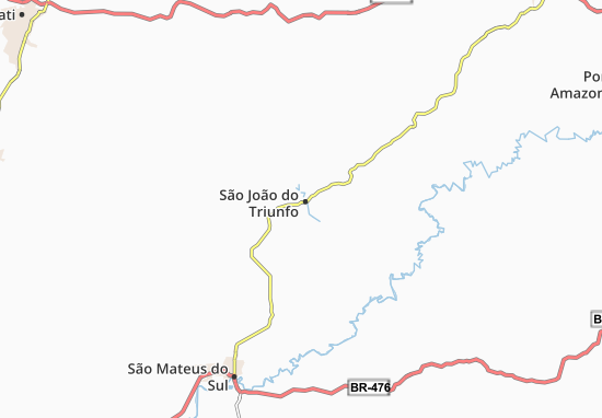 Mapa São João do Triunfo