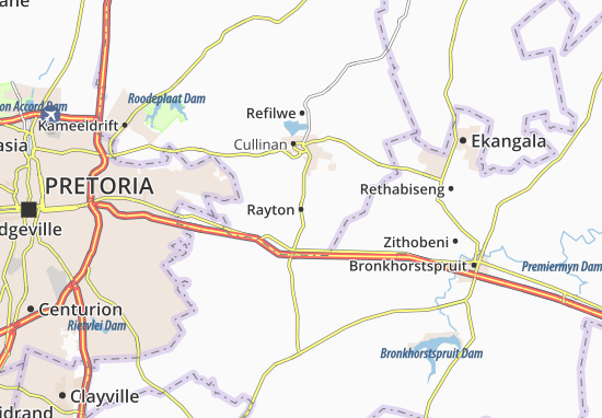 Karte Stadtplan Rayton