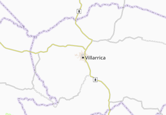 Mapa Villarrica