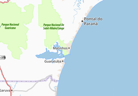 Matinhos Map