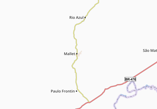 Mapa Mallet