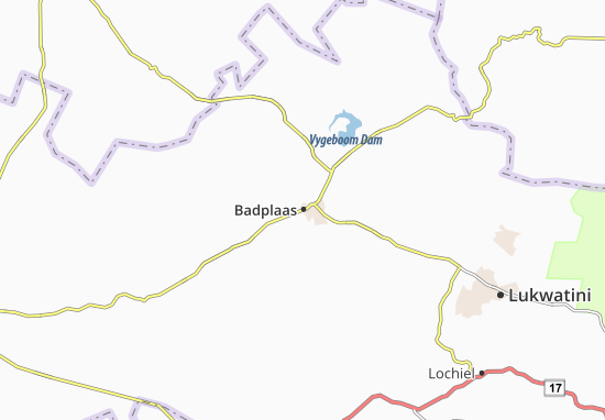 Badplaas Map