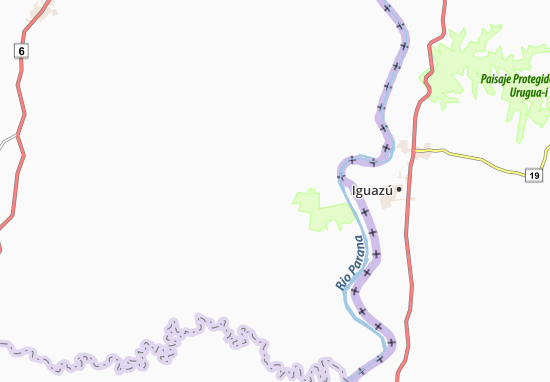 Karte Stadtplan Nacunday