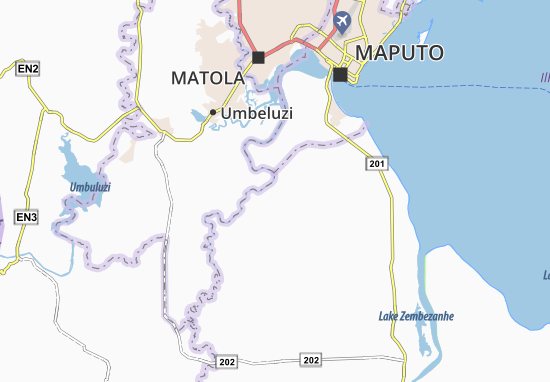 Karte Stadtplan Mabuia