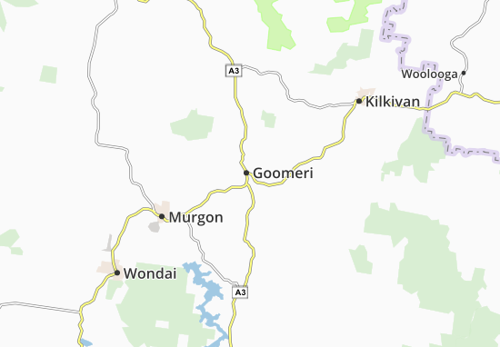 Karte Stadtplan Goomeri