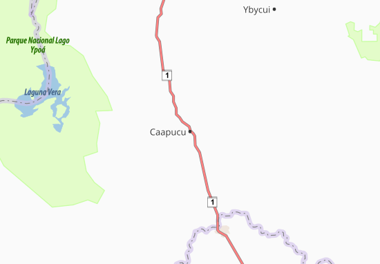 Mapa Caapucu